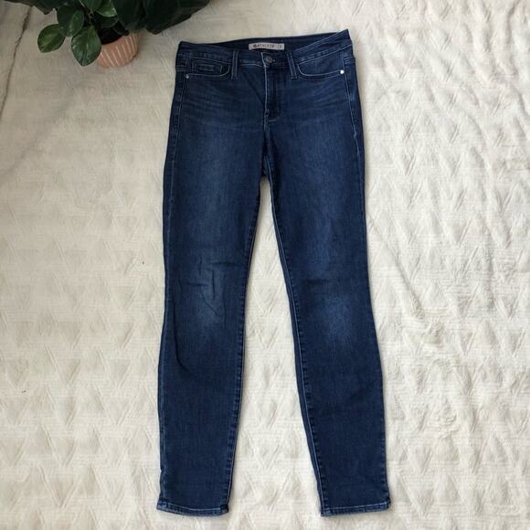 Athleta Sculptek Skinny Jeans in Dark Wash - Picture 2 of 7